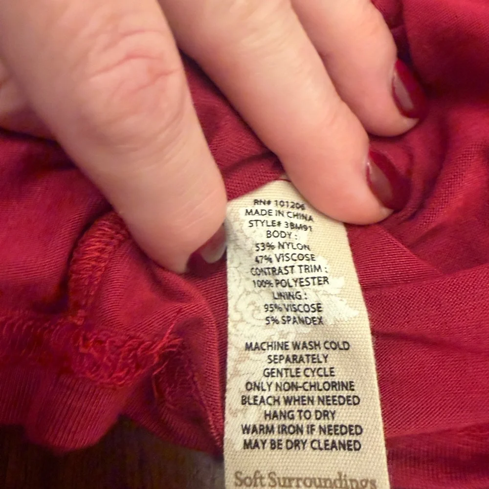 Soft Surroundings lightweight tunic